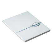 Blasen auf der Wasseroberfläche Notizblock (angewinkelt)