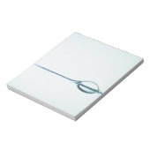 Blasen auf der Wasseroberfläche Notizblock (Rotiert)