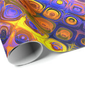 Blasen auf geschenkpapier (Rolleneckpunkt)