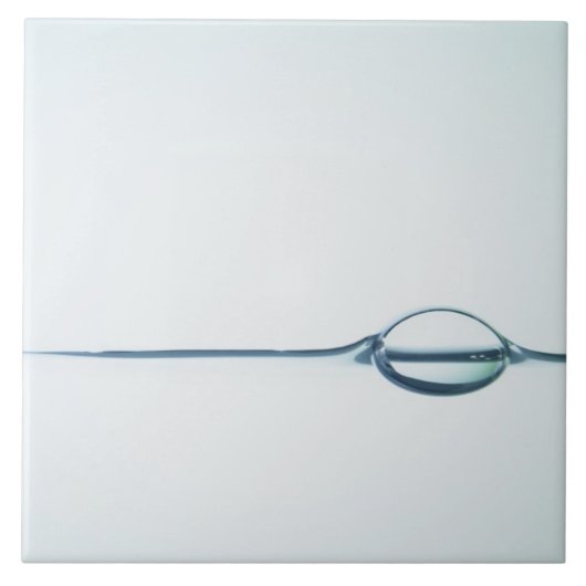 Blasen auf Wasser-Oberfläche Fliese (Vorderseite)