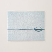 Blasen auf Wasser-Oberfläche Puzzle (Horizontal)