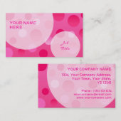 Blasen aus der Visitenkarte von Cherry Fizz (Vorne/Hinten)