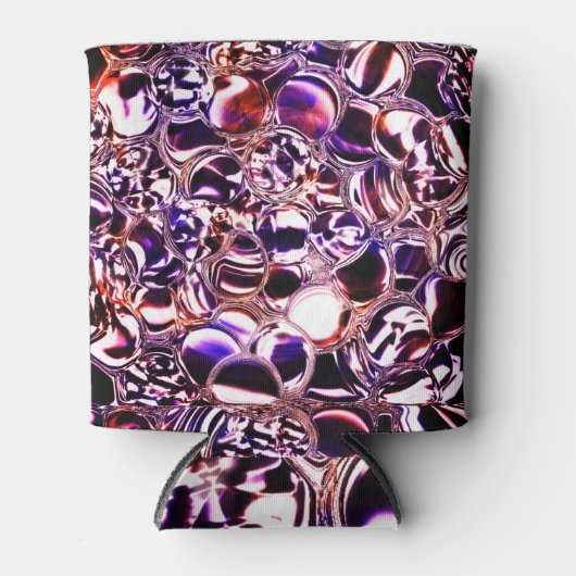 Blasen aus Farbglas oder wertvollen Steinen? Dosenkühler (Vorderseite)