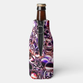 Blasen aus Farbglas oder wertvollen Steinen? Flaschenkühler (Flasche Rückseite)