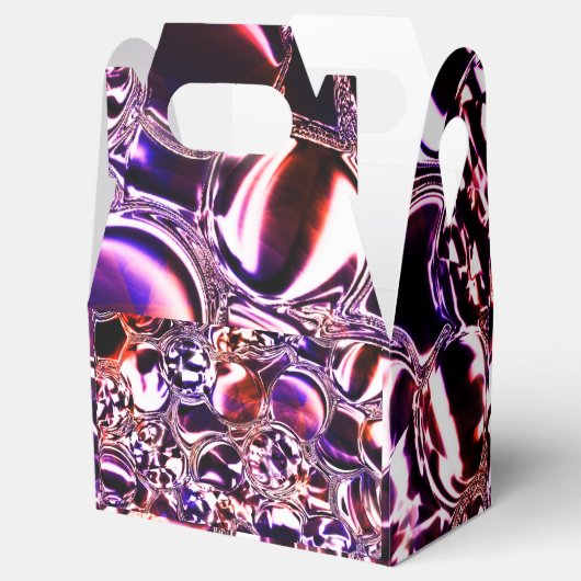 Blasen aus Farbglas oder wertvollen Steinen? Geschenkschachtel (Geöffnet)