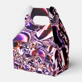 Blasen aus Farbglas oder wertvollen Steinen? Geschenkschachtel