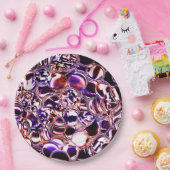 Blasen aus Farbglas oder wertvollen Steinen? Pappteller (Party)