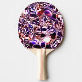 Blasen aus Farbglas oder wertvollen Steinen? Tischtennis Schläger (Vorderseite)