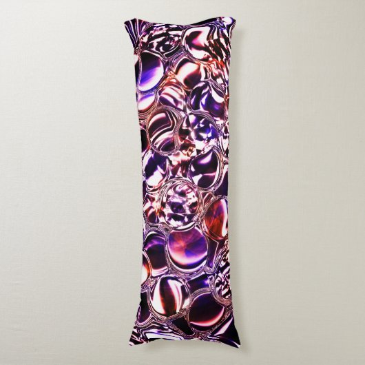 Blasen aus farbigem Glas oder wertvollen Steinen? Seitenschläferkissen (Vorderseite Vertikal)