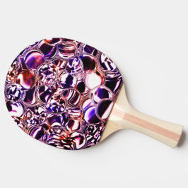 Blasen aus farbigem Glas oder wertvollen Steinen? Tischtennis Schläger