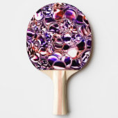 Blasen aus farbigem Glas oder wertvollen Steinen? Tischtennis Schläger (Vorderseite)