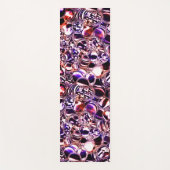 Blasen aus farbigem Glas oder wertvollen Steinen? Yogamatte (Vorderseite)