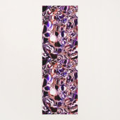 Blasen aus farbigem Glas oder wertvollen Steinen? Yogamatte (Rückseite)