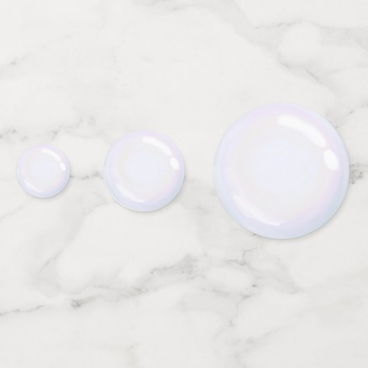 Blasen Bath Blasen Party Confetti Konfetti (Vorderseiten)