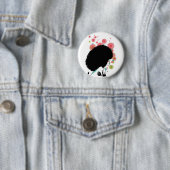 Blasen-Biene Button (Beispiel)