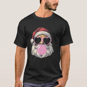Blasen Blase Santa Sonnenbrille T-Shirt