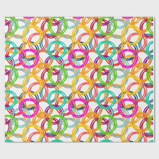 Blasen, Blasen überall Geschenkpapier (Flach)