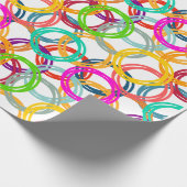 Blasen, Blasen überall Geschenkpapier (Ecke)