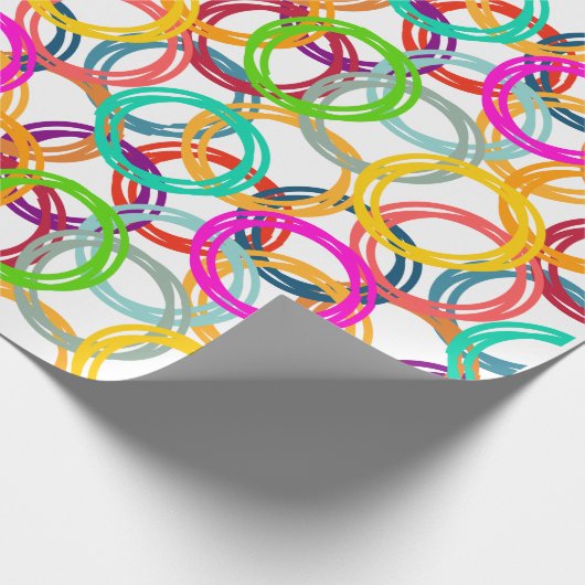 Blasen, Blasen überall Geschenkpapier (Ecke)