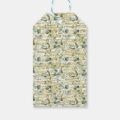 Blasen & Brews Eukalyptus Gold Vielen Dank Geschenkanhänger (Rückseite)