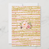 Blasen Brunch & Blogs vor dem Brautparty Einladung (Rückseite)