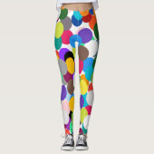 Blasen-Collage Leggings (Vorderseite)