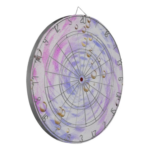 Blasen Dartscheibe (Vorderseite Links)