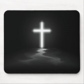 Blasen der dünnen Linie segnen Mousepad (Vorne)