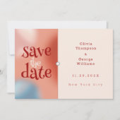 Blasen der Liebe: Märchen horizontal Save The Date (Vorderseite)