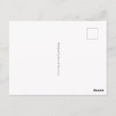 Blasen des Shofar Postkarte (Rückseite)