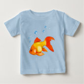 Blasen die Goldfish Baby T-shirt (Vorderseite)