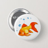 Blasen die Goldfish Button (Vorne & Hinten)