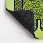 Blasen Doodle-Zeichen für den Android™-Roboter Mousepad (Ecke)