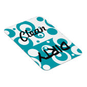 Blasen Dosenkreise Geschirrspülmagazin Magnet (Rechte Seite)