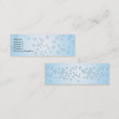 Blasen - dünn mini visitenkarte (Vorne/Hinten)