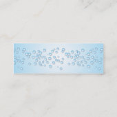 Blasen - dünn mini visitenkarte (Rückseite)