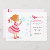 Blasen Einladung (Vorne/Hinten)