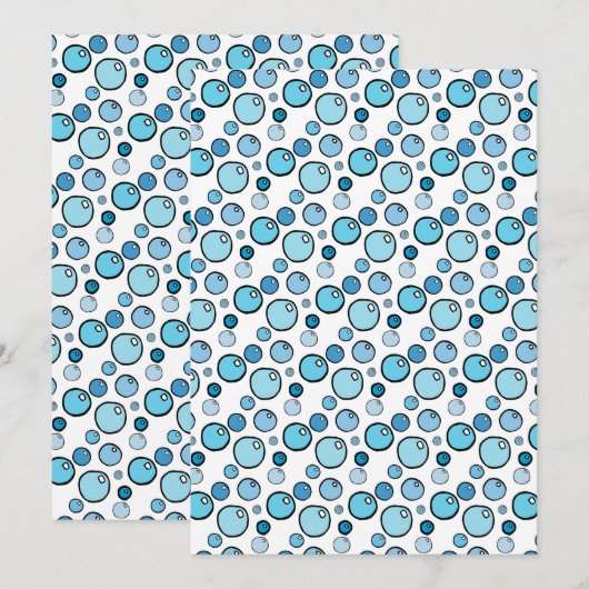 Blasen Einladung (Vorne/Hinten)