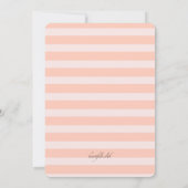 Blasen-Einladung Einladung (Rückseite)