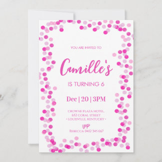 Blasen Einladung zum Geburtstag