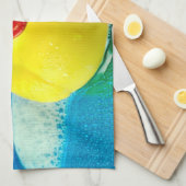 Blasen-Ente Küchentuch (Viertel Falte)