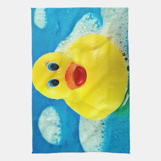 Blasen-Ente Küchentuch (Vertikal)