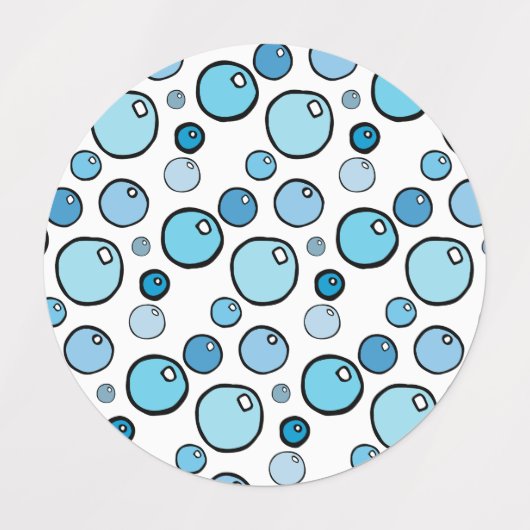 Blasen Etiketten (Design 1)