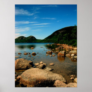 Blasen-Felsen Poster