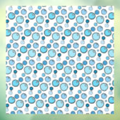 Blasen Fensteraufkleber (Blatt 3)