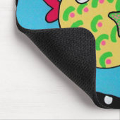 Blasen-Fische Mousepad (Ecke)