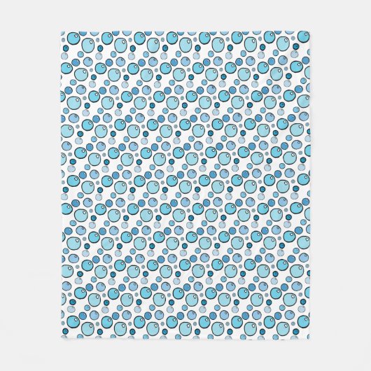 Blasen Fleecedecke (Vorderseite)