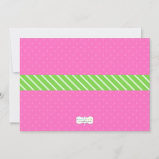 Blasen-Geburtstags-Party Einladung (Rückseite)