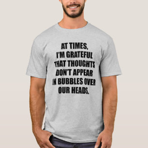 Blasen Gedanken T-Shirt