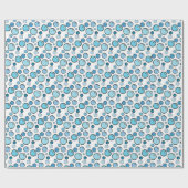 Blasen Geschenkpapier (Flach)